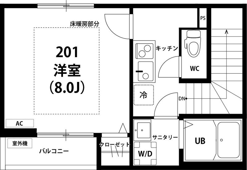 リブリ・南平の間取り
