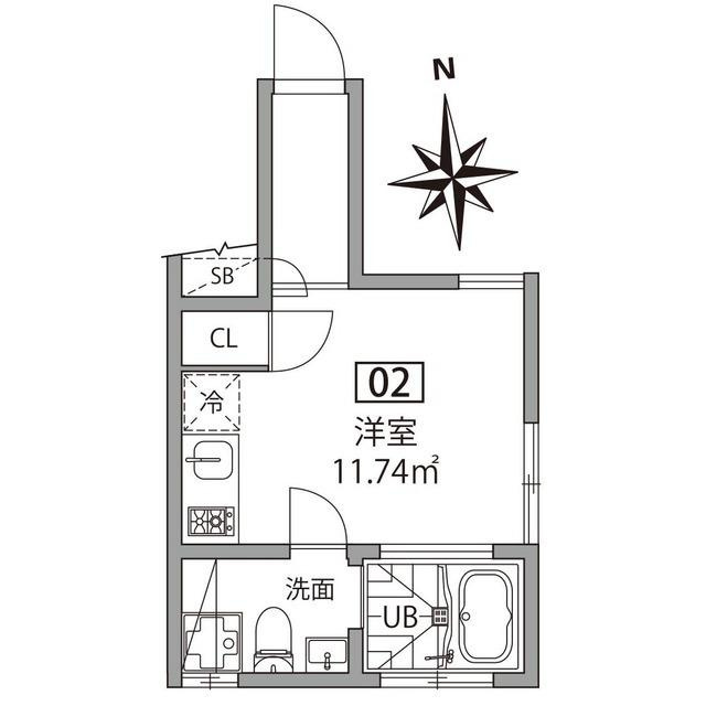 グランエッグス久我山の間取り|間取り図