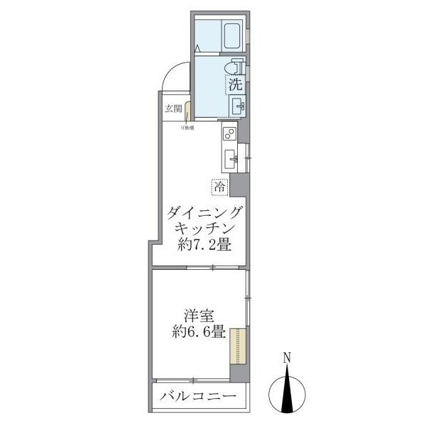 ハウスチェリー千歳台の間取り