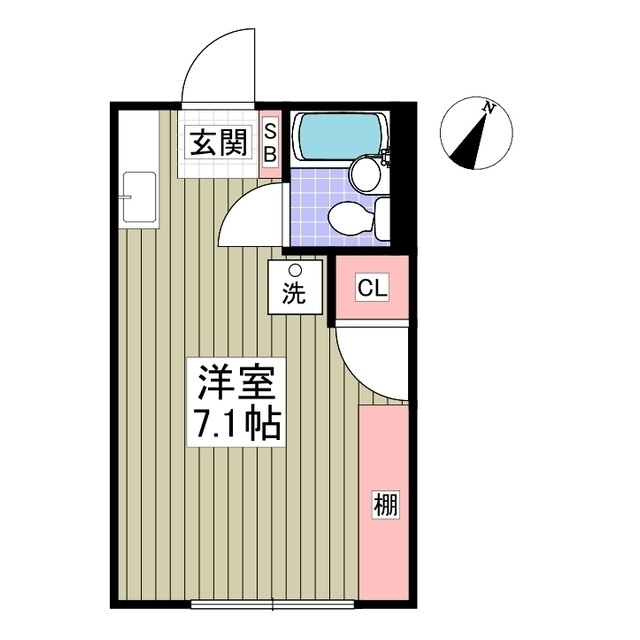 サンホワイトNの間取り