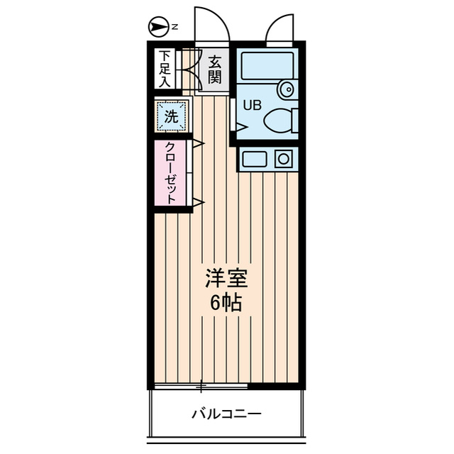 アルス東府中の間取り