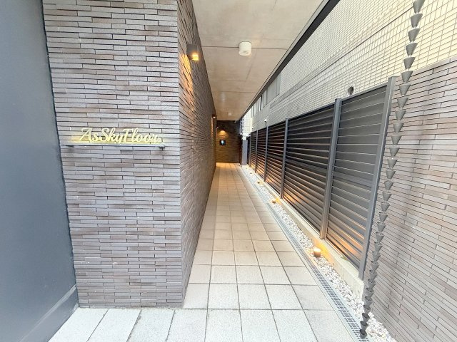 AsSkyFloorのエントランス