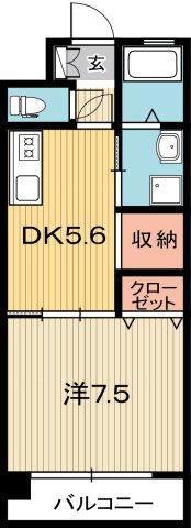 DRハウスⅢの間取り