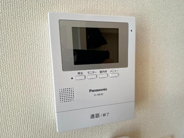 仮）宇津木町アパート新築工事の内装|カメラ付インターホン（イメージ）