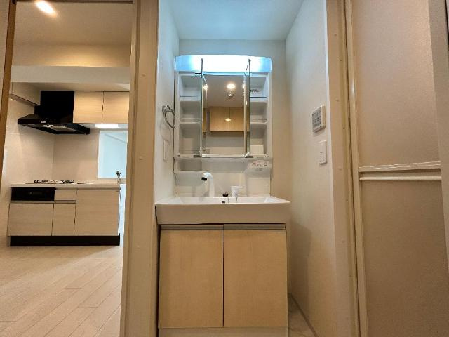 仮）宇津木町アパート新築工事の洗面所|洗面（イメージ）