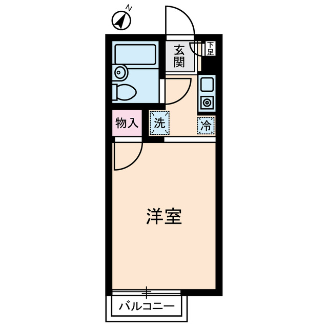 ベルシオン長沼の間取り