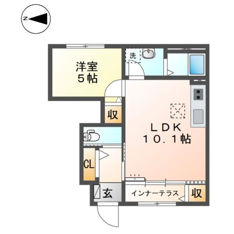 リヴィエール・アンブレの間取り
