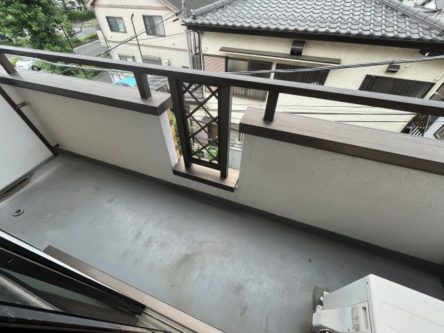 メゾンパステルのバルコニー