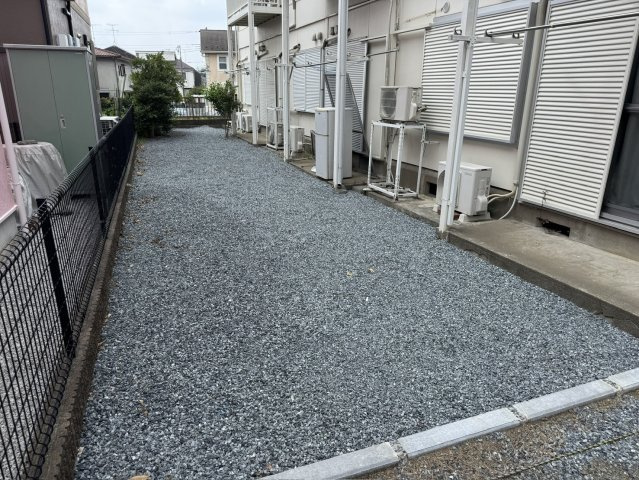 旭が丘コーポの駐車場