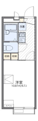 レオパレスＫ＆Ｈの間取り