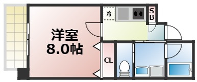 【間取り】 | エイトステイツ玉造　仲介手数料無料