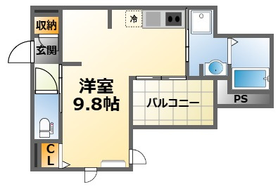 アモーレ松香園の間取り