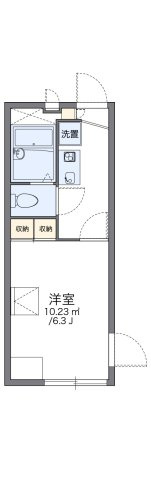 レオパレスノクターンの間取り