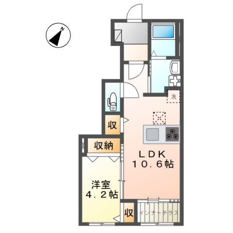 ルピナシオンの間取り