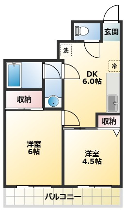 ピュアステージ21の間取り