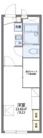 レオパレスＭＡＣＨＩＤＡの間取り