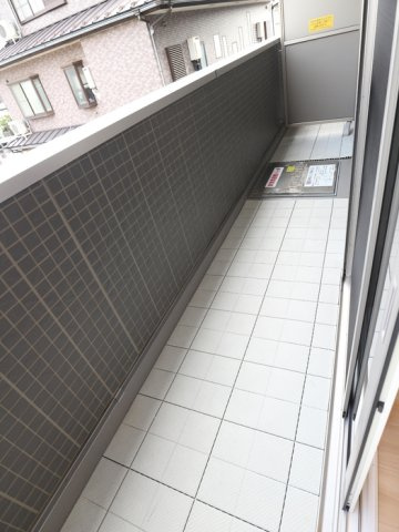 クレストテラスのバルコニー