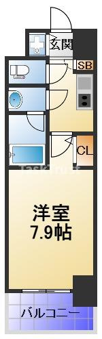 【間取り】 | S-RESIDENCE福島Luxe