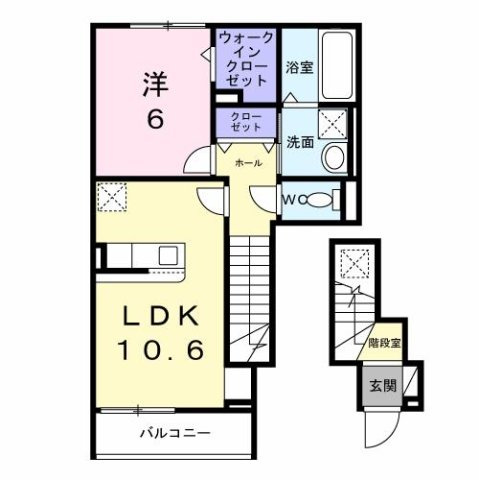 グロウヒルズの間取り