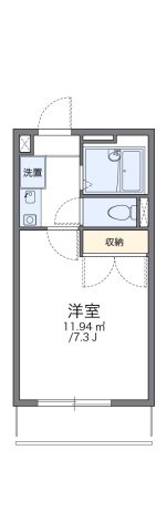 レオパレス葵第１の間取り