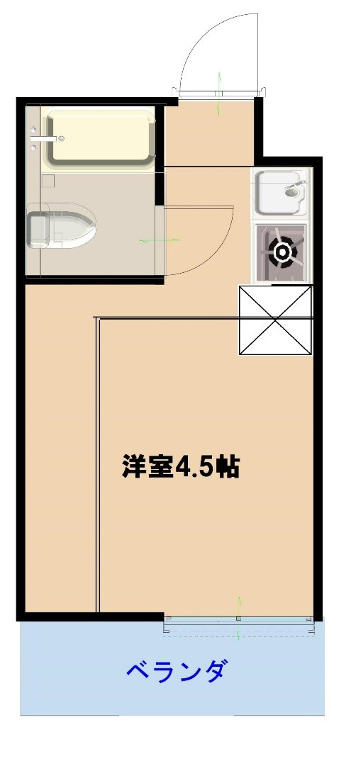 レーヴ国分寺の間取り