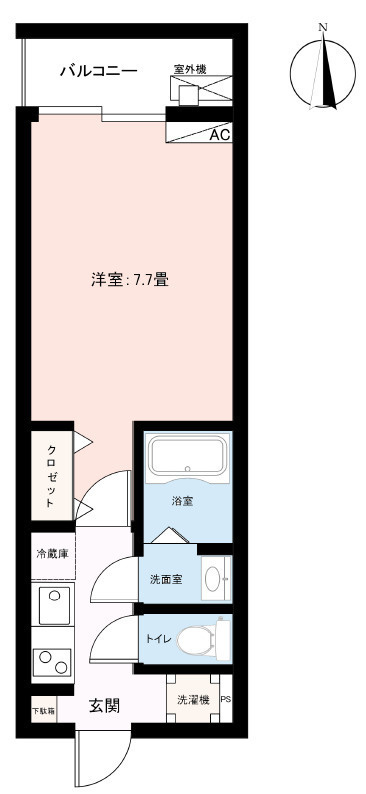 ジーメゾン小平ウエストの間取り