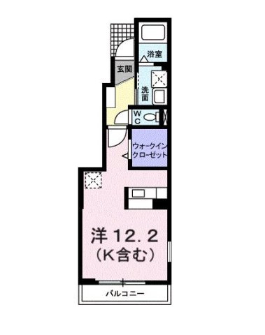 ベル　シエルの間取り