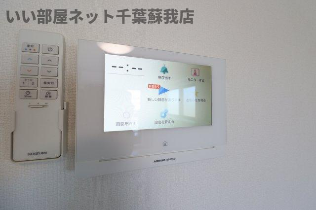 グレイス本千葉のセキュリティ|TVモニターホン付きでセキュリティ面も安心！
