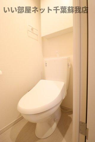 グレイス本千葉のトイレ|コンパクトで使いやすいトイレです