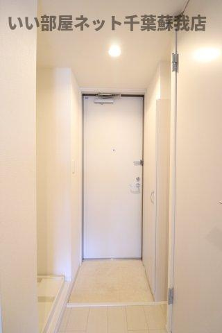 グレイス本千葉の玄関|シンプルで使いやすい玄関です