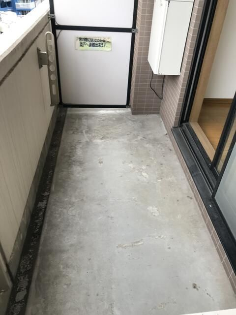 インフィニティ渋谷山手のバルコニー