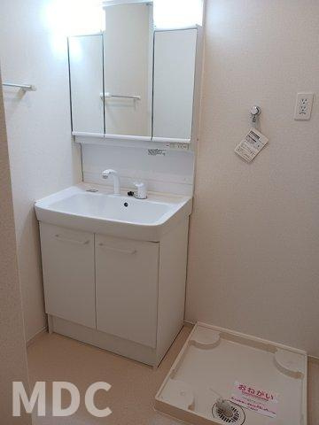 徳島市西新町５丁目のアパートの洗面所