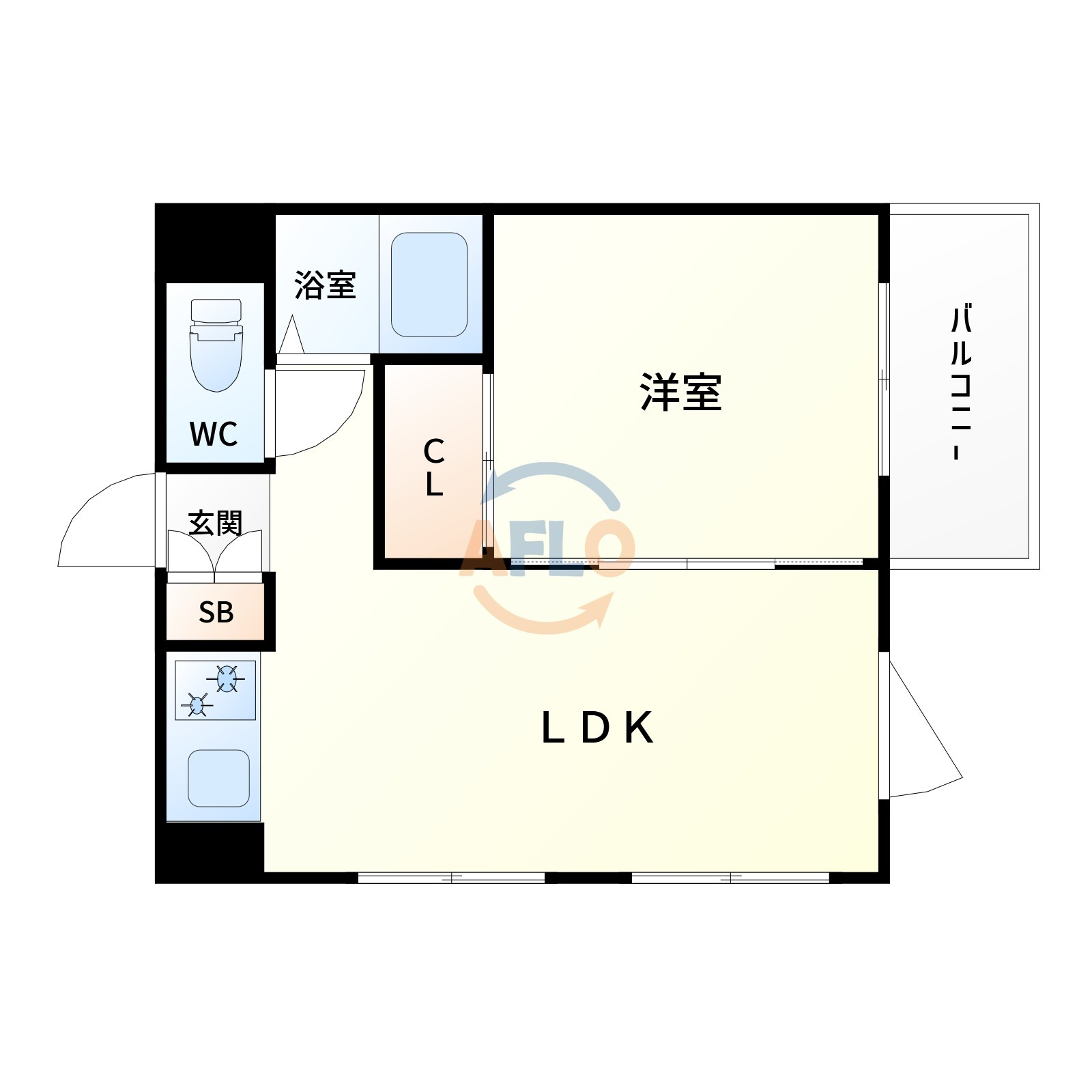 シャトルⅡの間取り|間取り
