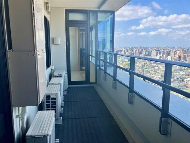 パークコート文京小石川ザタワーのバルコニー
