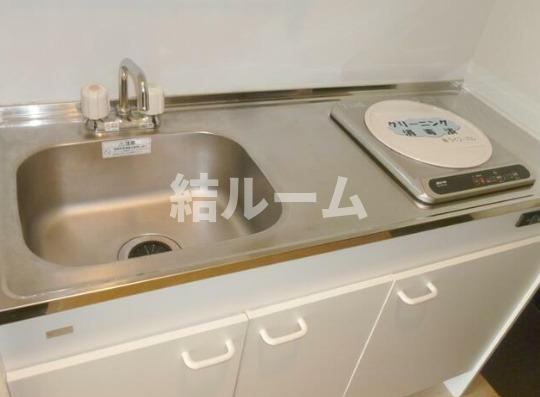 板橋区桜川３丁目の賃貸マンションのキッチン