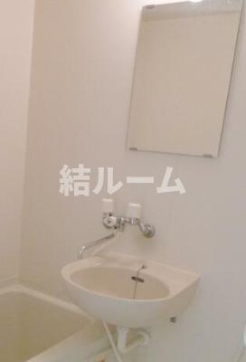 板橋区桜川３丁目の賃貸マンションの洗面所