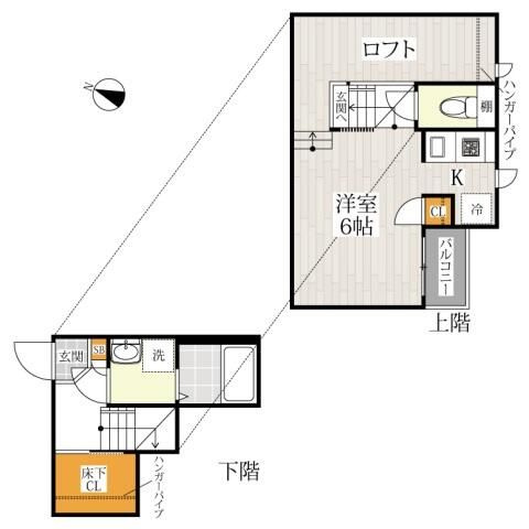 ＣＢ指扇ファーレの間取り