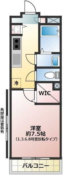 プロスペリタＷの間取り