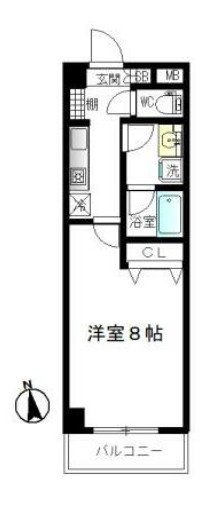 オーチャードヒルの間取り