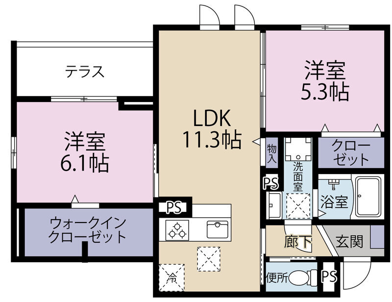 ASHA NOORの間取り