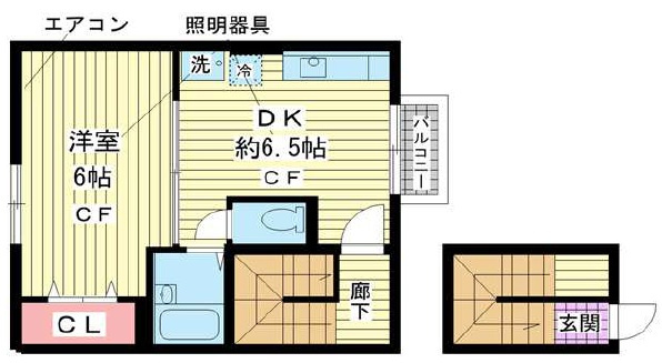 グレース東川崎の間取り