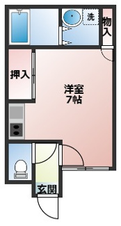 【間取り】 | コーポ新山
