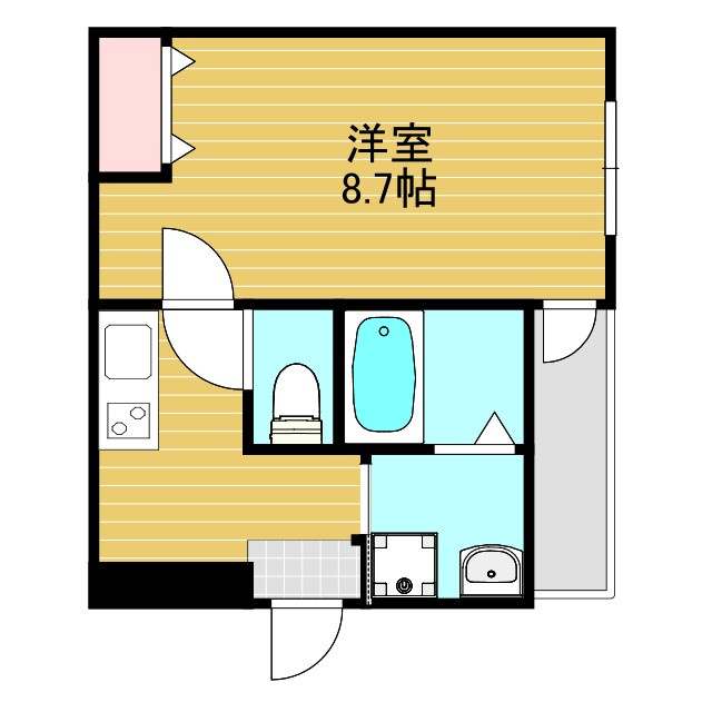 フジパレス大桐ノースの間取り