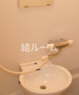 板橋区桜川３丁目の賃貸マンションの洗面所