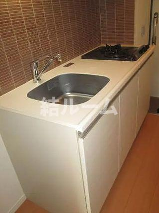 板橋区板橋４丁目の賃貸マンションのキッチン