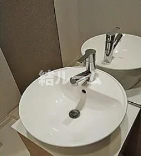 板橋区板橋４丁目の賃貸マンションの洗面所