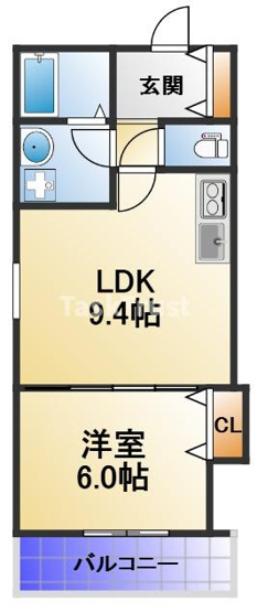 【間取り】 | NAGAMORI新深江