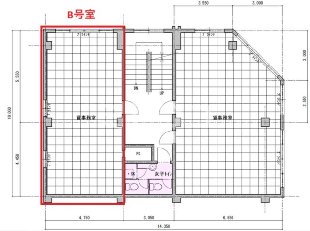 佐谷中央ビル　BRAVI不動産の間取り|【佐谷中央ビル】間取り