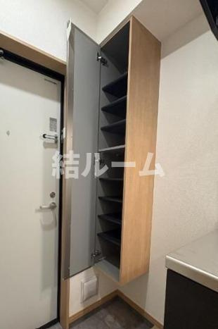 板橋区坂下１丁目のアパートの収納
