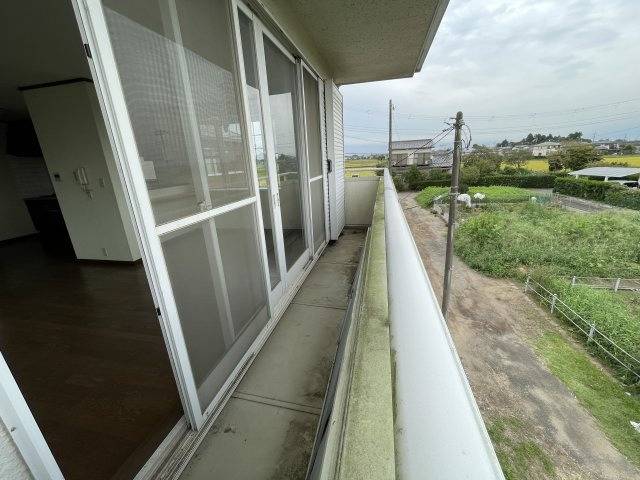 南飯塚中古戸建のバルコニー